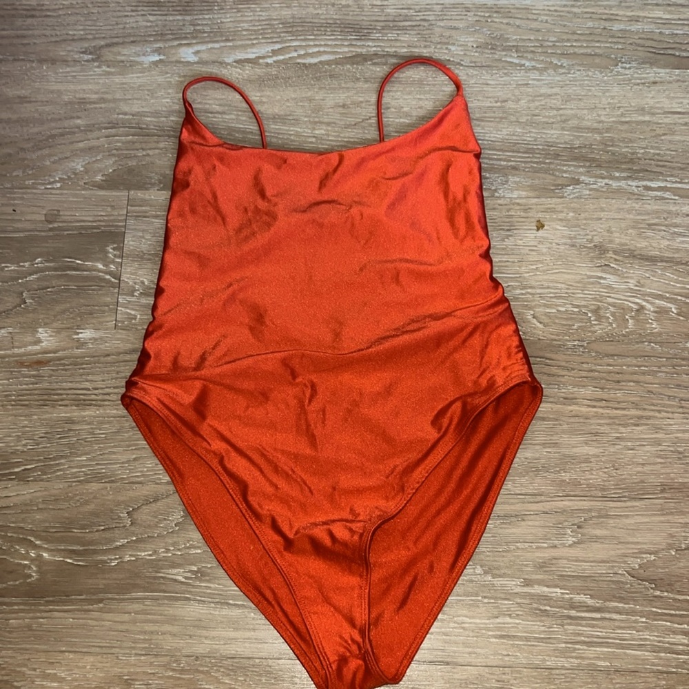 Orange one piece size XL